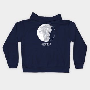 Maracaibo, Venezuela City Map - Full Moon Kids Hoodie